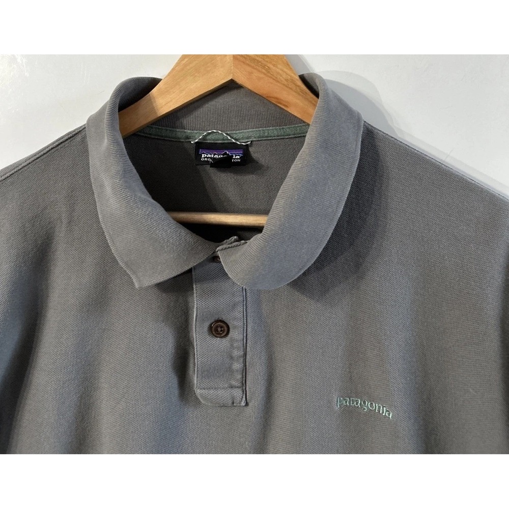 Mens Patagonia BELWE PIQUE POLO S/S Shirt Sz XXL 2XL 52381 Organic